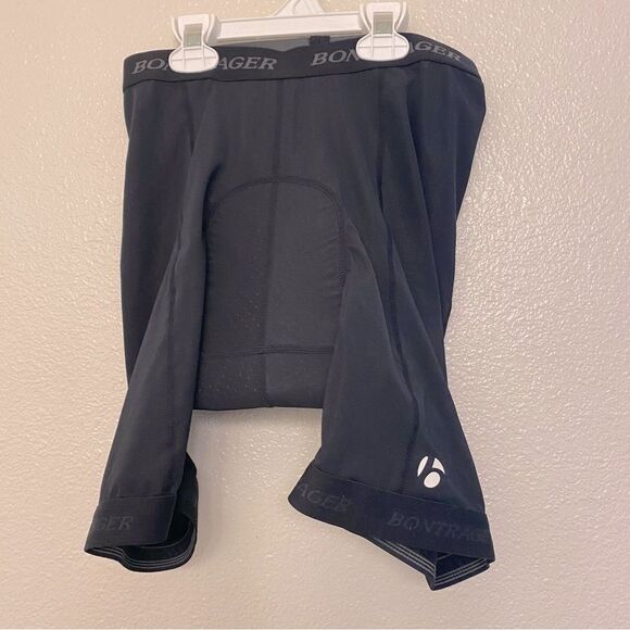 BONTRAGER Black Padded Bicycle Cycling cycleliner Race Shorts Mens mesh 7610 XL - Picture 1 of 10